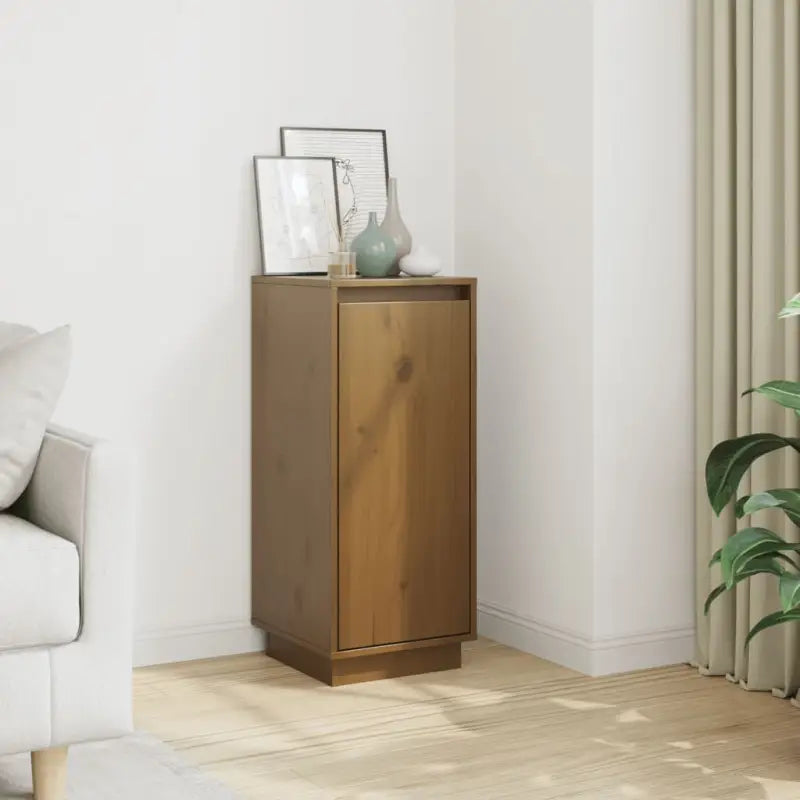 Elegant dressoir van massief grenenhout met klassieke uitstraling - Dressoirs & buffetkasten