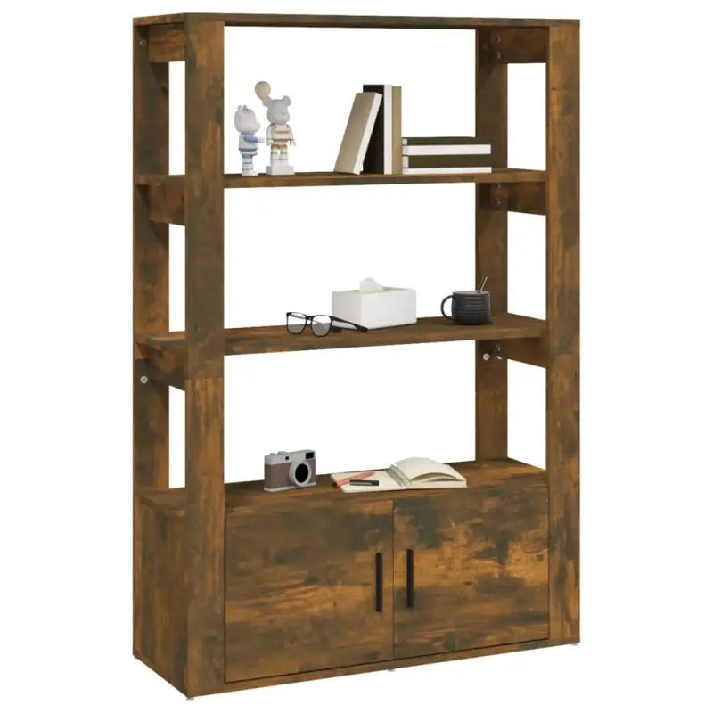 Elegant dressoirs van bewerkt hout voor een stijlvolle woonruimte - Gerookt eiken / 1 - Dressoirs & buffetkasten