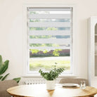 Elegant duo rolgordijn voor een moderne en stijlvolle woning - Wit / 50 x 100 cm - Jaloezieën & rolgordijnen