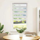 Elegant duo rolgordijn voor een moderne en stijlvolle woning - Wit / 80 x 150 cm - Jaloezieën & rolgordijnen