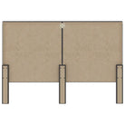 Elegant houten hoofdbord voor een stijlvolle slaapkamer - Hoofdborden en voetborden