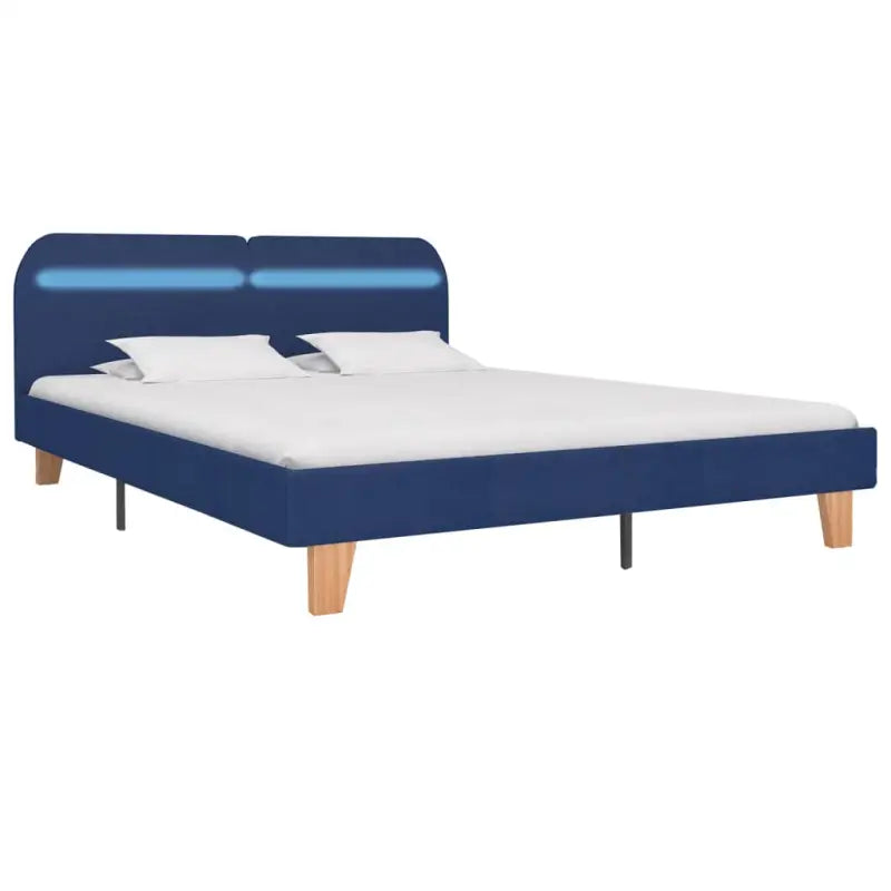 Elegant klassiek bedframe met kleurrijke LED-verlichting - Bedden & bedframes