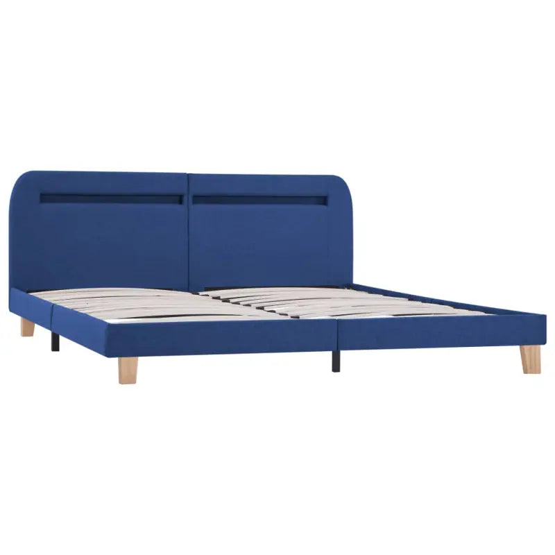 Elegant klassiek bedframe met kleurrijke LED-verlichting - Bedden & bedframes