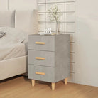 ELEGANT NACHTKASTJE VAN BEWERKT HOUT MET TTIMELOOSE DESIGN - Nachtkastjes