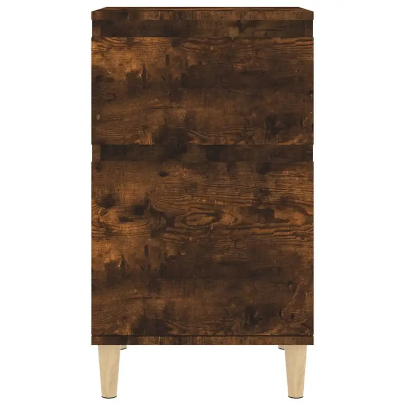 Elegant nachtkastje van bewerkt hout voor een tijdloze uitstraling - Nachtkastjes