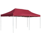 Elegant partytent van Oxford stof ideaal bij zware regen voor buitenevenementen - Wijnrood / 6 x 3 m / 1 - Partytenten