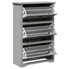 Elegant schoenenrek van massief grenenhout voor een opgeruimde ingang - Schoenenrekken