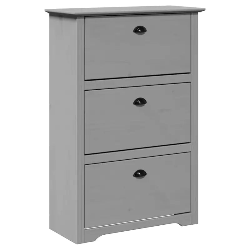 Elegant schoenenrek van massief grenenhout voor een opgeruimde ingang - Schoenenrekken
