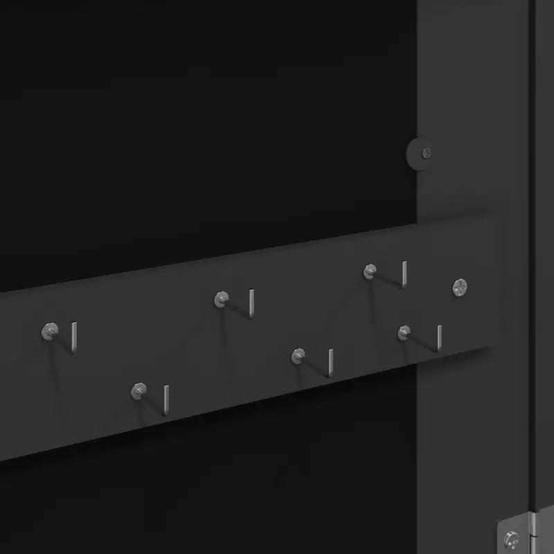 Elegant sieradenkast met LED-verlichting en bewerkt hout - Spiegels