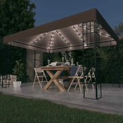 Elegant tuinpaviljoen met vierkante details voor schaduw en comfort - Partytenten & prieëlen