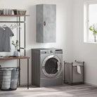 Elegant wandgemonteerde dressoir van bewerkt hout voor in je interieur - Betongrijs / 1 - Dressoirs & buffetkasten