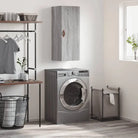Elegant wandgemonteerde dressoir van bewerkt hout voor in je interieur - Grijs sonoma / 1 - Dressoirs & buffetkasten