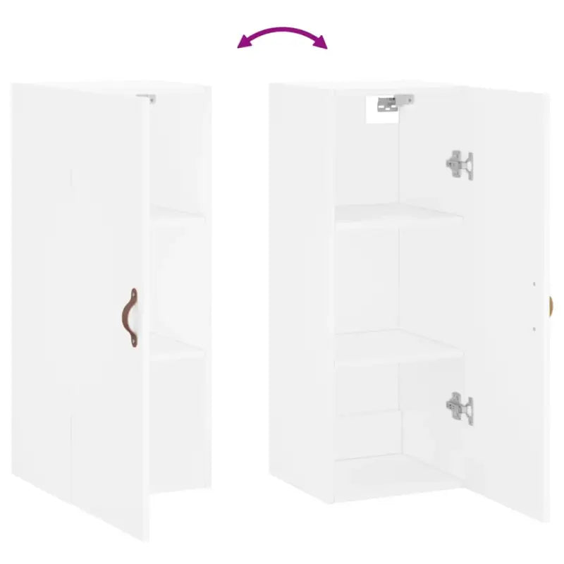 Elegant wandgemonteerde dressoir van bewerkt hout voor in je interieur - Dressoirs & buffetkasten