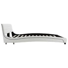 Elegante bedframe met stalen poten en polyester buitenlaag - Bedden & bedframes