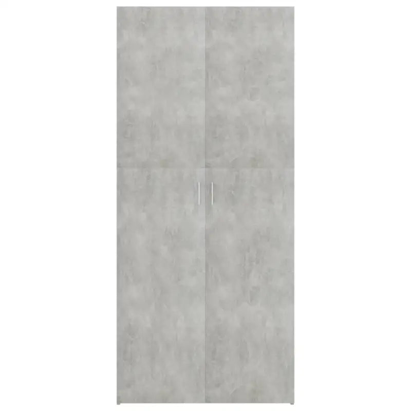 Elegante bewerkt hout schoenenkast voor je slaapkamer of gang - Betongrijs / 1 - Schoenenrekken