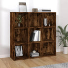 Elegante boekenkast van bewerkt hout die gemakkelijk schoon te maken - Gerookt eiken / 1 - Boekenkasten