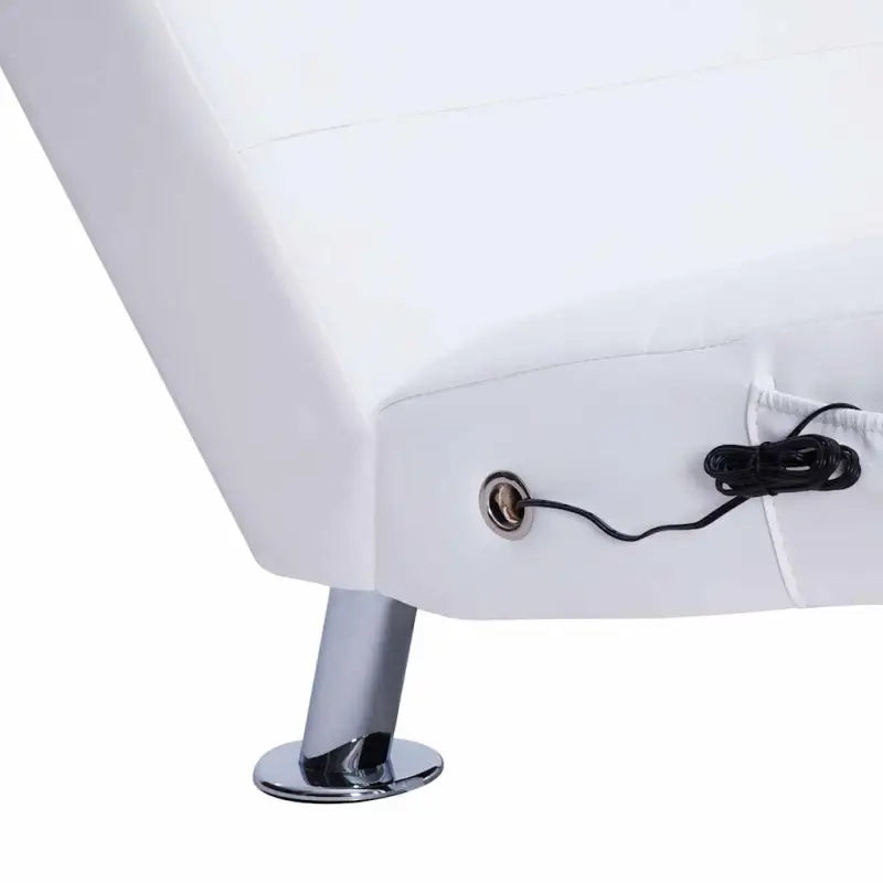 Elegante chaise longue met gegalvaniseerd stalen poten voor comfort - Chaises longues