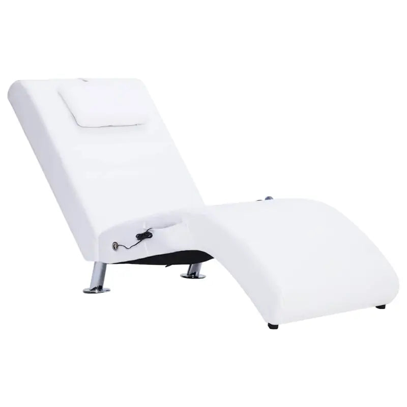 Elegante chaise longue met gegalvaniseerd stalen poten voor comfort - Chaises longues