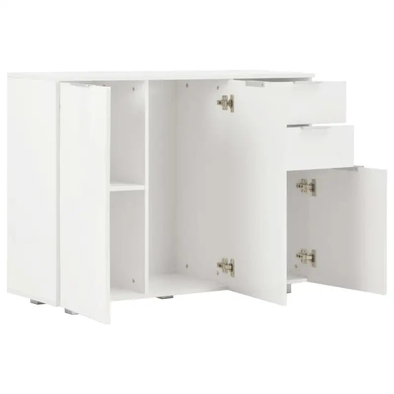 Elegante dressoir van bewerkt hout met hoogglans afwerking - Dressoirs & buffetkasten