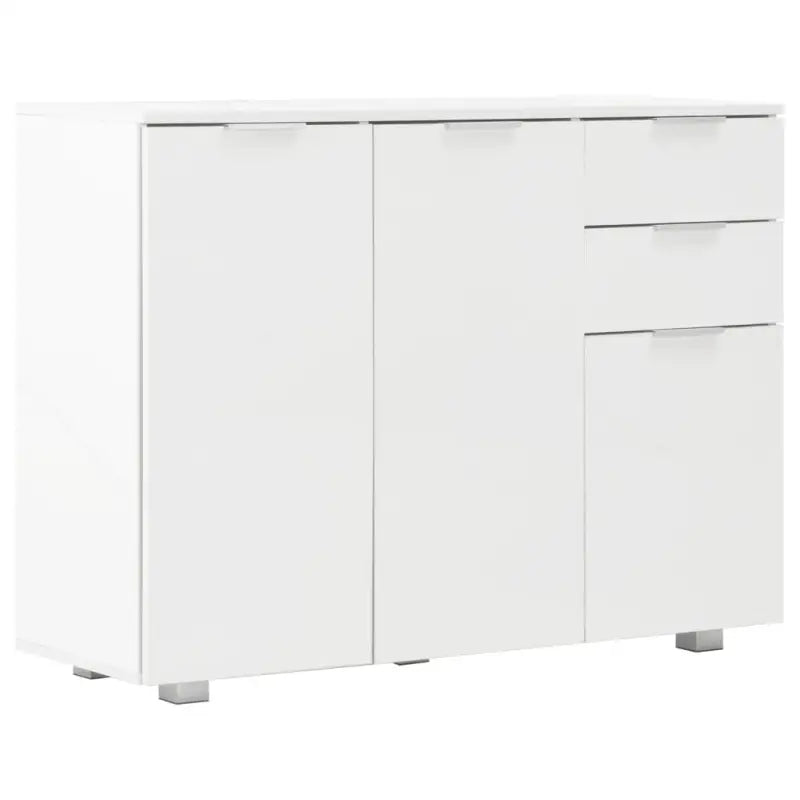 Elegante dressoir van bewerkt hout met hoogglans afwerking - Dressoirs & buffetkasten