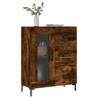 Elegante Dressoir van bewerkt hout met tijdloze uitstraling - Dressoirs & buffetkasten