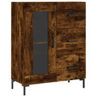 Elegante Dressoir van bewerkt hout met tijdloze uitstraling - Dressoirs & buffetkasten