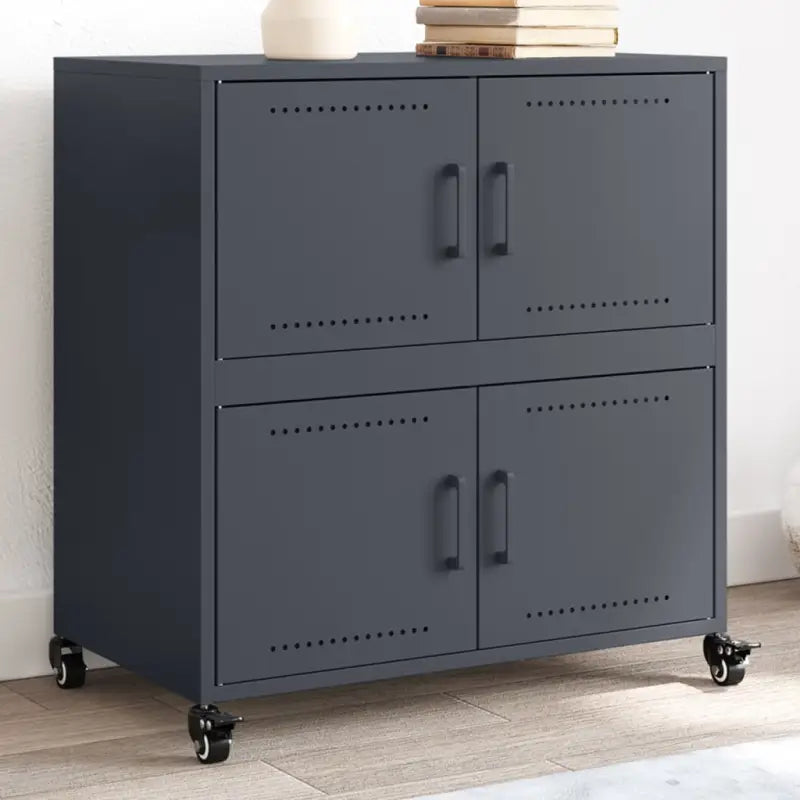 Elegante Dressoir van Duurzaam Staal voor een Moderne Look - Antraciet / 1 - Dressoirs & buffetkasten