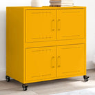 Elegante Dressoir van Duurzaam Staal voor een Moderne Look - Geel / 1 - Dressoirs & buffetkasten