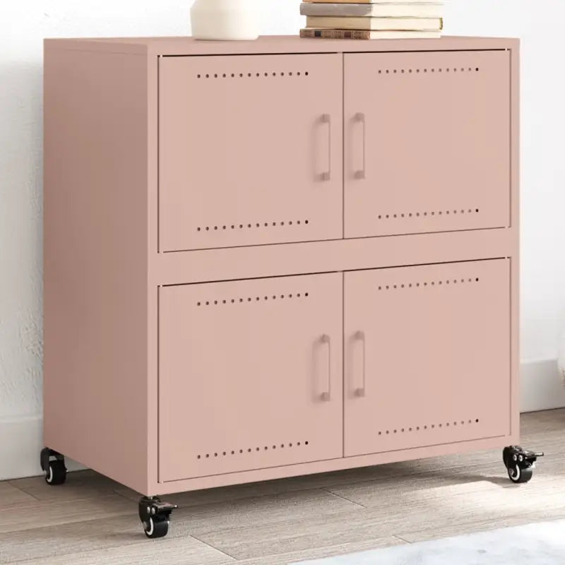 Elegante Dressoir van Duurzaam Staal voor een Moderne Look - Roze / 1 - Dressoirs & buffetkasten