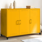 Elegante dressoir van duurzaam staal voor een stijlvolle woonkamer - Geel / 1 - Dressoirs & buffetkasten