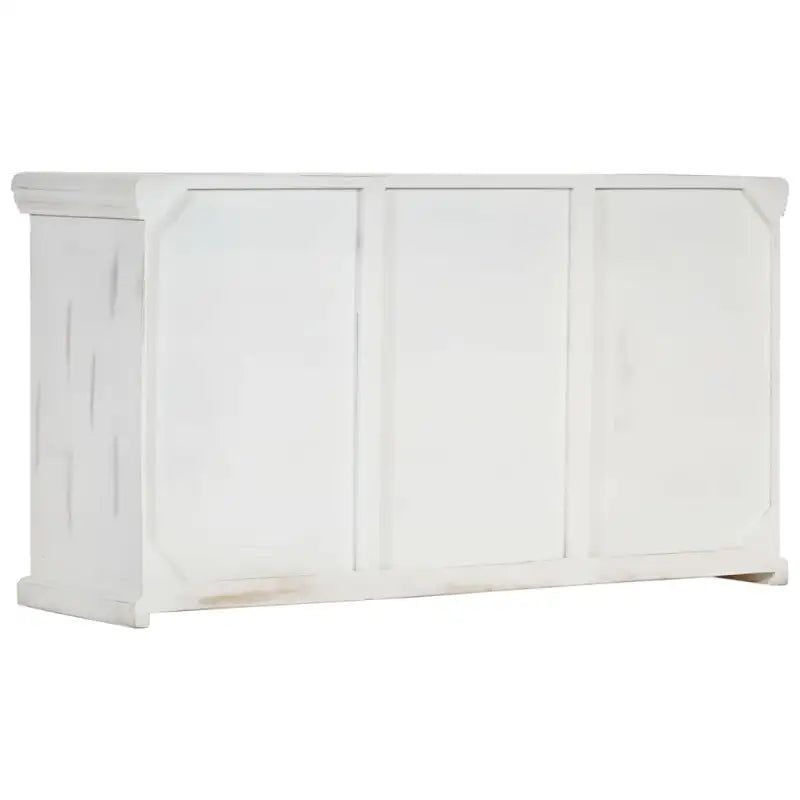 Elegante dressoir van massief mangohout voor een stijlvol interieur - 140 x 40 x 74 cm / 1 - Dressoirs & buffetkasten