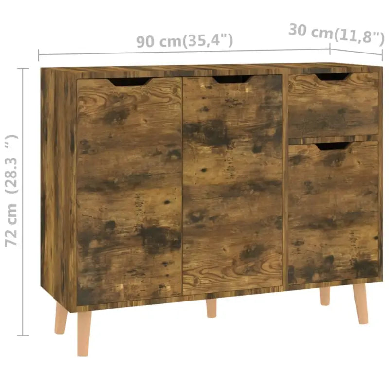 Elegante dressoirs van bewerkt hout met klassieke uitstraling - Dressoirs & buffetkasten