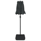 Elegante dubbele parasol voor schaduw en UV-bescherming - Parasols en zonneschermen