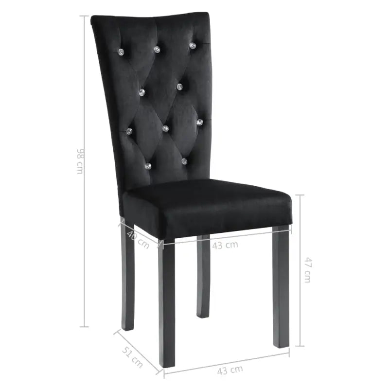 Elegante fluwelen eetkamerstoelen met houten frame en snelle levering bevat - Eetkamerstoelen