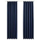 Elegante gordijnen met metalen haken inclusief levering voor privacy en stijl - Gordijnen & vitrages