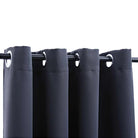 Elegante gordijnen met metalen ringen voor privacy en lichtblocking - Gordijnen & vitrages