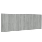 Elegante grijs sonoma hoofdborden van bewerkt hout voor elke slaapkamer - Hoofdborden en voetborden