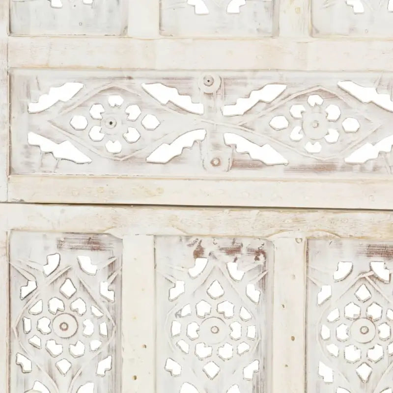 Elegante handgesneden kamerscherm voor een klassieke touch in huis - Kamerschermen