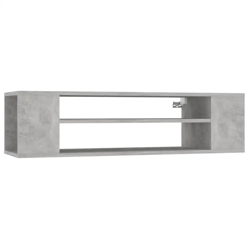 Elegante hangend tv-meubel van bewerkt hout met opbergruimte - Tv-meubels