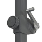 Elegante hangende parasol met aluminium paal voor schaduw en UV-bescherming - Parasols en zonneschermen