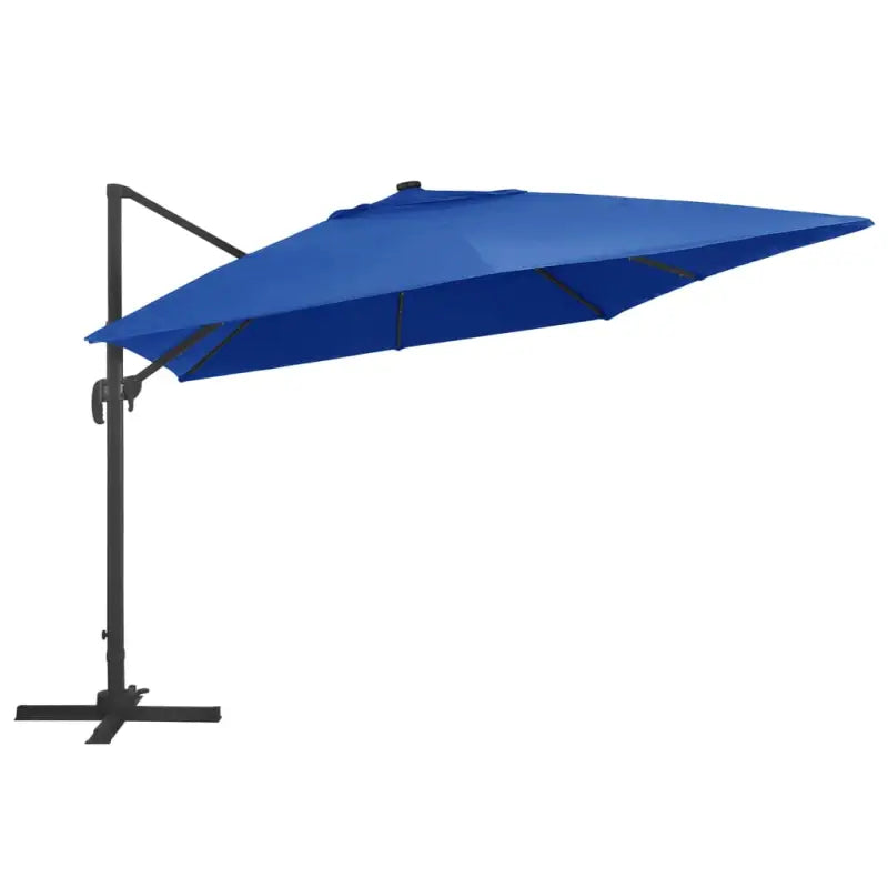 Elegante hangende parasol met gepoedercoat aluminium en aluminium paal - Parasols en zonneschermen