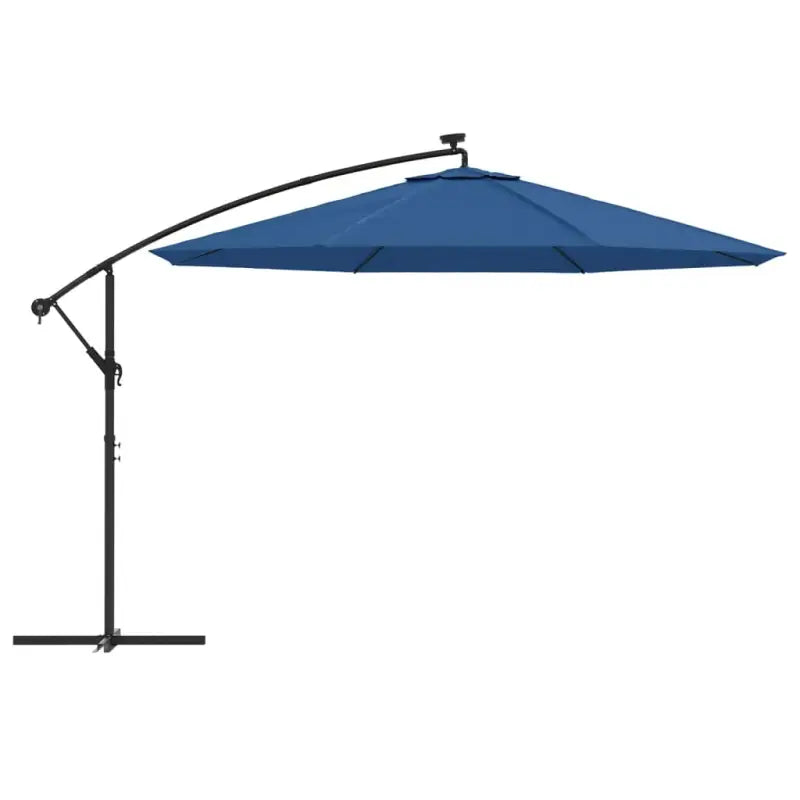 Elegante hangende parasol met LED-verlichting voor schaduw en UV-bescherming - Parasols en zonneschermen