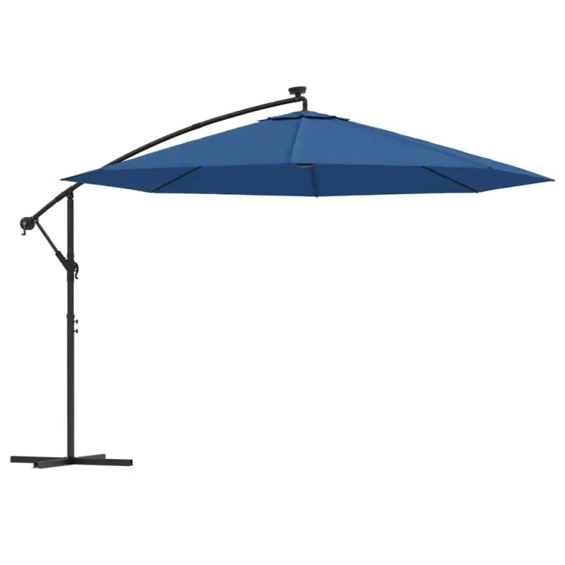 Elegante hangende parasol met LED-verlichting voor schaduw en UV-bescherming - Parasols en zonneschermen