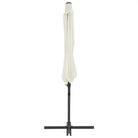 Elegante hangende parasol met stalen paal voor schaduw en UV-bescherming - Parasols en zonneschermen