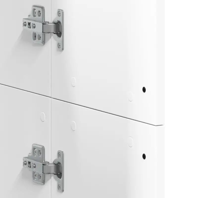 Elegante hoge kast van bewerkt hout die gemakkelijk schoon te maken - Opbergkasten & lockerkasten