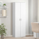 Elegante hoge kast van bewerkt hout die gemakkelijk schoon te maken - Opbergkasten & lockerkasten