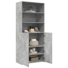 Elegante hoge kast van bewerkt hout voor een stijlvolle interieur uitstraling - Dressoirs & buffetkasten
