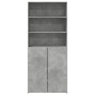 Elegante hoge kast van bewerkt hout voor een stijlvolle interieur uitstraling - Dressoirs & buffetkasten