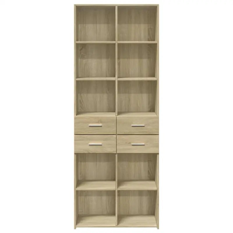 Elegante hoge kast van bewerkt hout voor jouw bestaande interieur - Dressoirs & buffetkasten