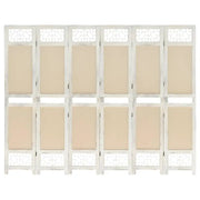 Elegante kamerscherm met zes panelen voor privacy en decoratie - Kamerschermen